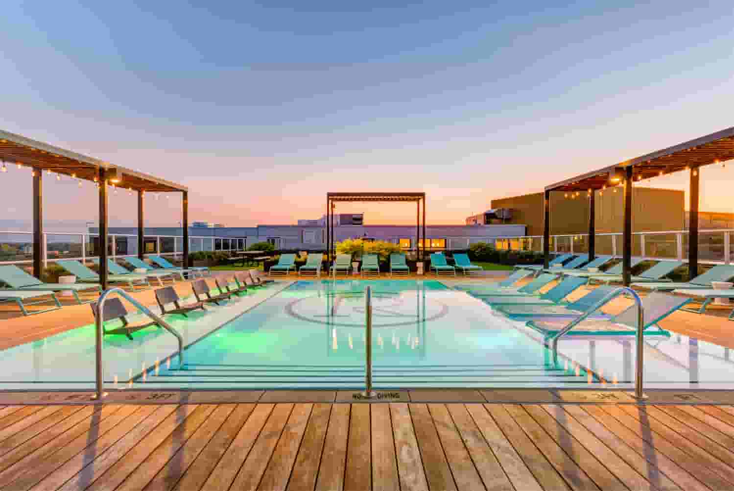 Rise on Chanucey Rooftop Pool